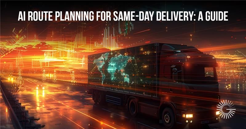 AI Route Planning for Same-Day Delivery
