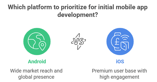 platform prioritize initial mobile app