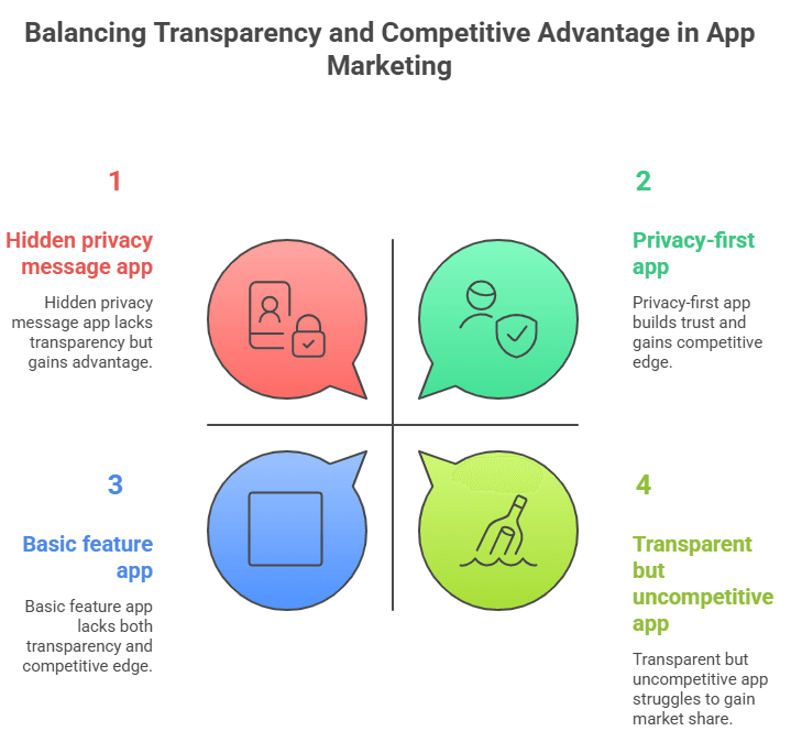 Balancing Transparency and Competitive Advantage