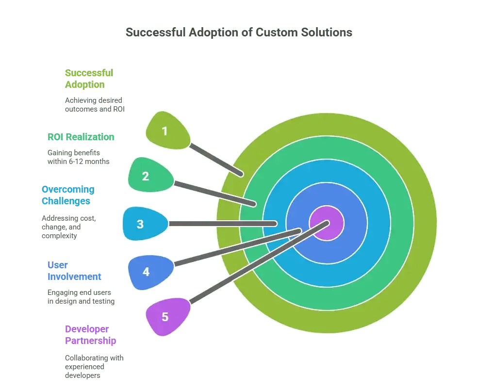 Successful Adoption of Custom Solutions