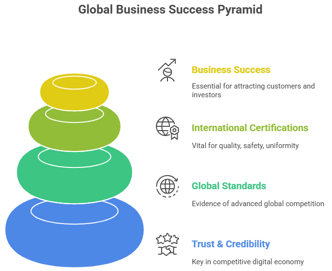 Global Businesss Success Pyramid